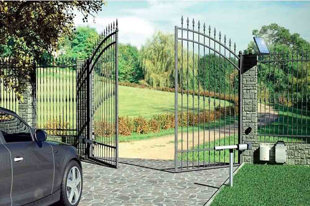 New Automatic Gate Installation in Spring TX