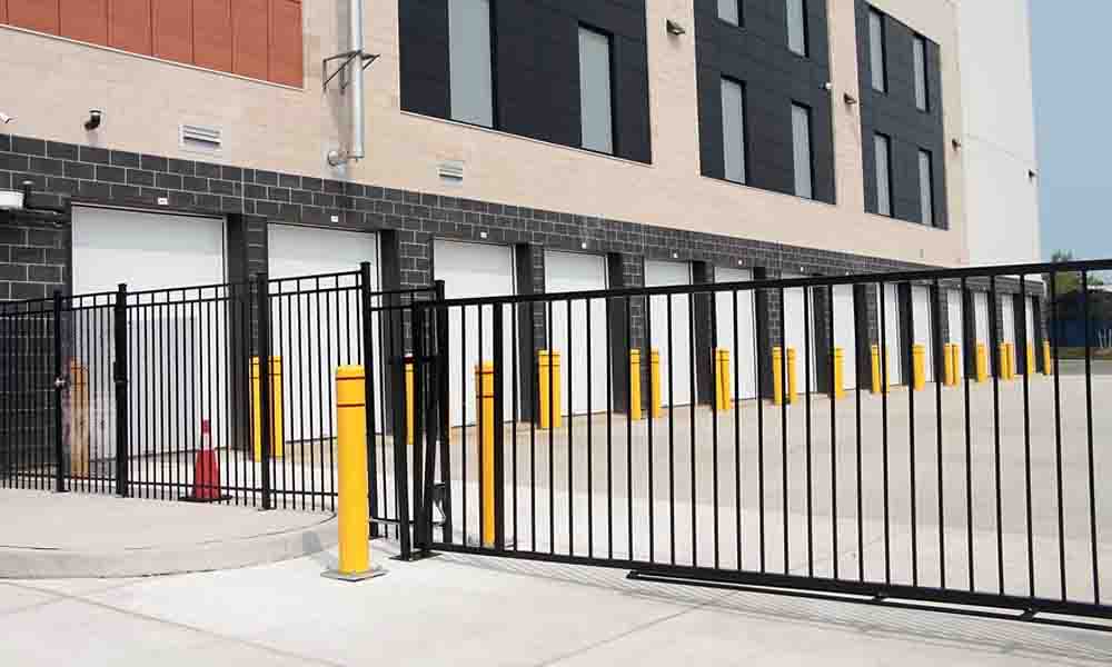 commercial property security gate repair in houston
