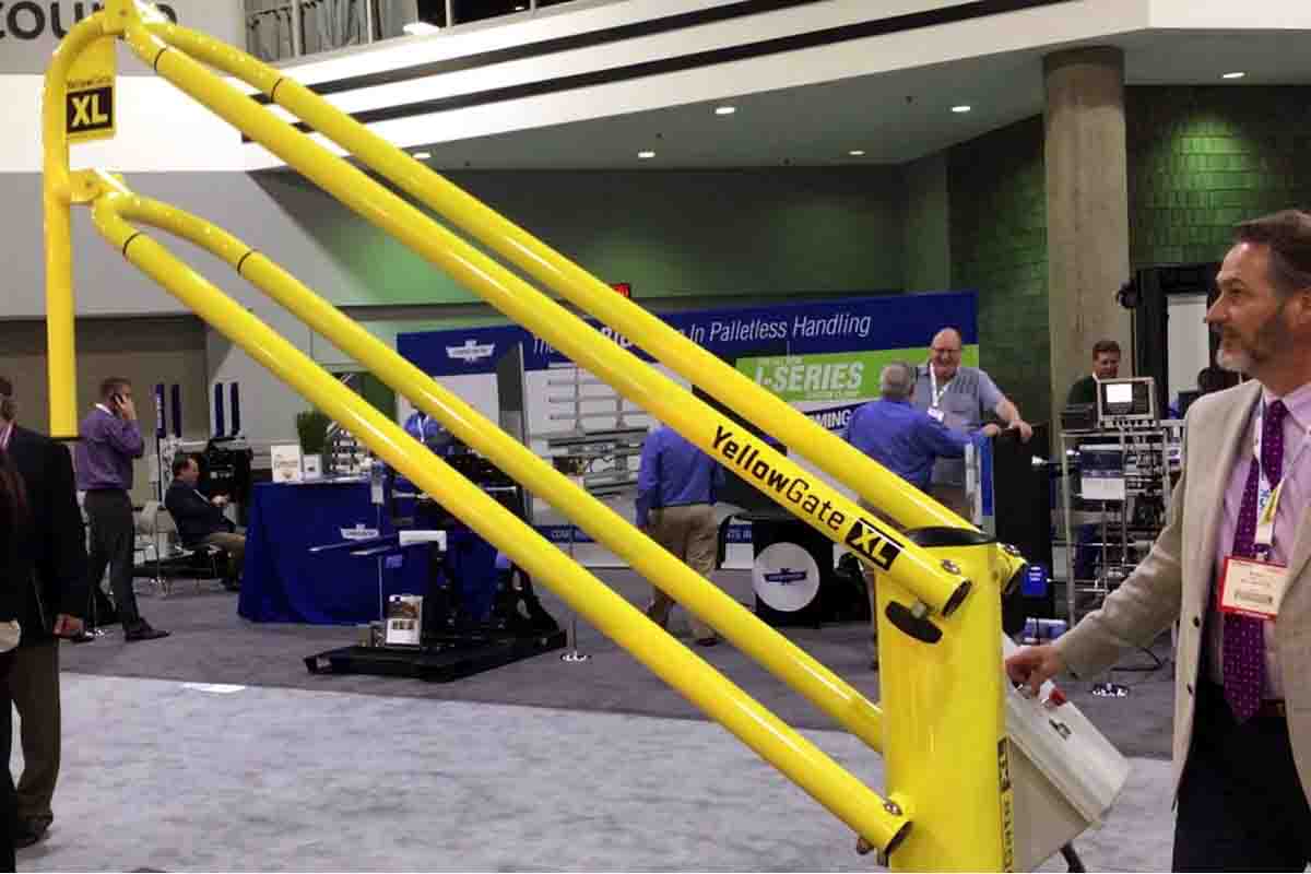 warehouse swing gate inspection and service