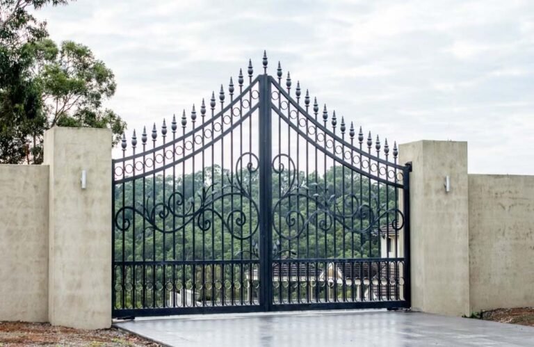 contemporary iron gate designs