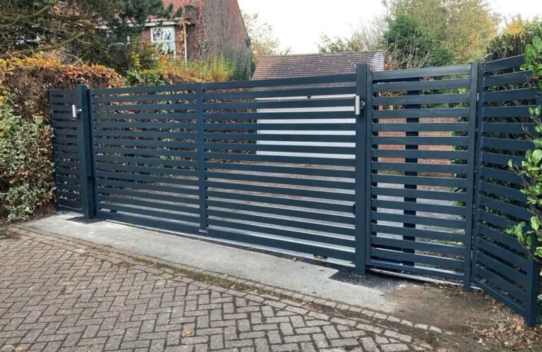 Double Driveway Gates